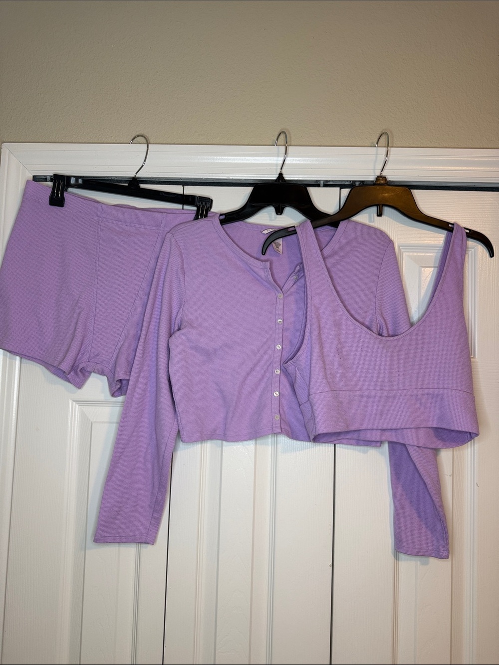 Victoria's Secret Lavender Scoop Sports Tank